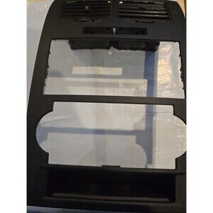 2005-2008 Dodge Charger MagnumCenter Dash Air Vents Radio Trim Bezel  Black OEM